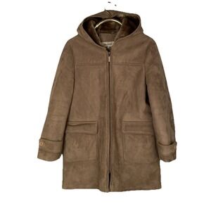 TBJ Jeans Jacket faux-mouton hooded coat Women